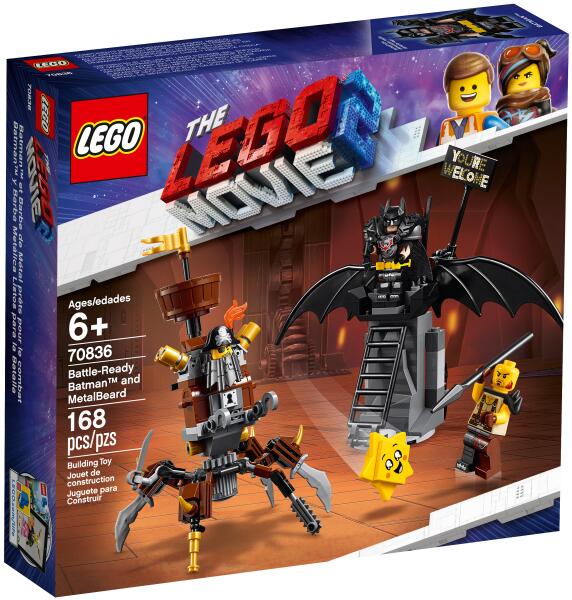 <樂高機器人林老師專賣店>LEGO 70836 Battle-ready Batman and MetalBeard