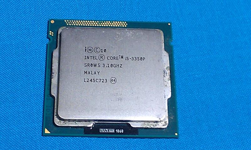 Intel Core i5-3350P 第三代處理器3.1GHz 6M 1155腳位CPU 4C4T 良品