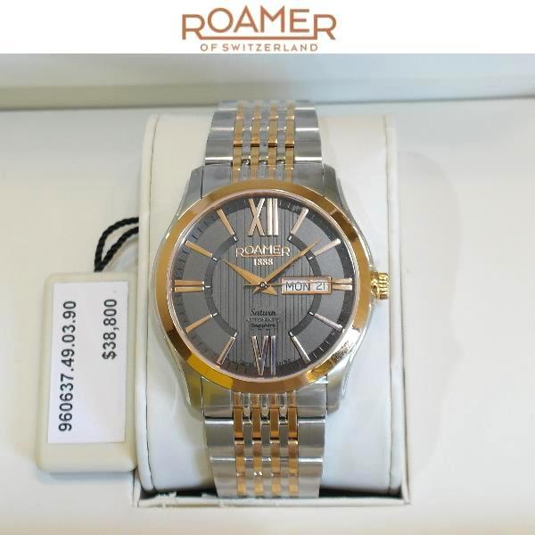 ROAMER 瑞士羅馬表 自動上鍊機械腕錶 原價38800元 (原廠公司貨)