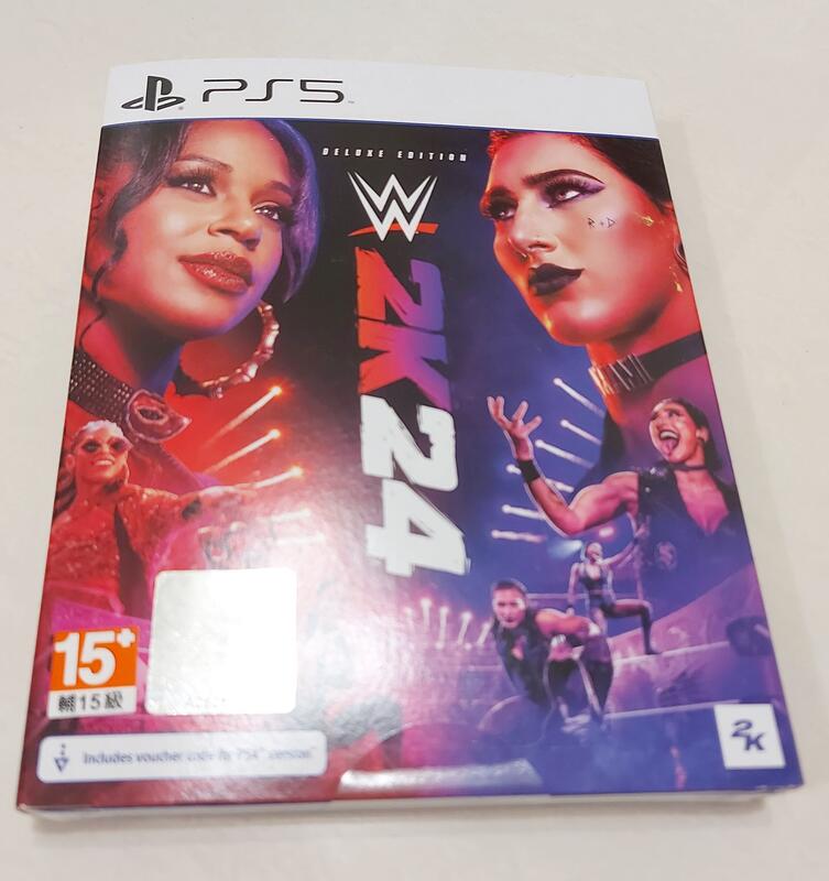 全新 PS5 正版遊戲 WWE 2K24 美國勁爆職業摔角 豪華版 限量版