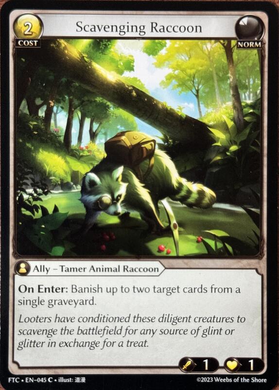 【桌上王國】GA FTC 045 C Scavenging Raccoon Grand Archive | 露天市集 | 全台最大的網路購物市集