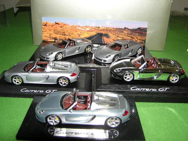 現貨1/43 Minichamps Porsche Carrera GT(五台一組)(保時捷原廠精品