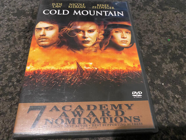 (絕版品)冷山 Cold Mountain 有外紙盒版DVD(博偉公司貨)有中文字幕