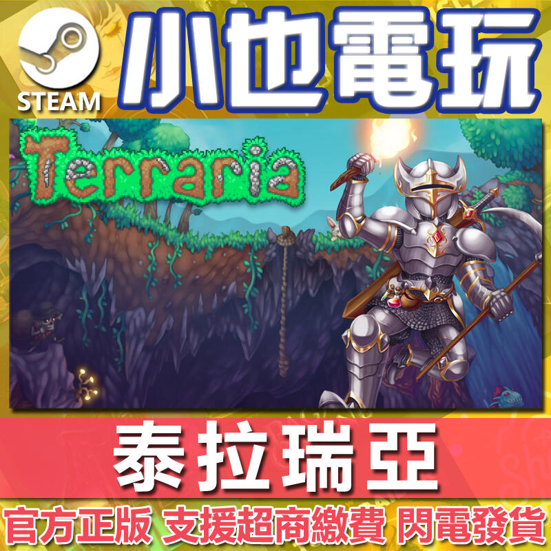 【小也】Steam 泰拉瑞亞 Terraria 官方正版PC
