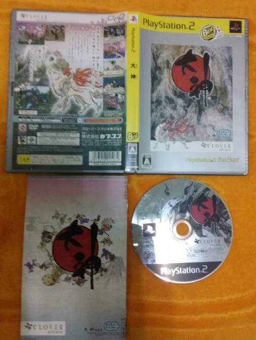 PS2 DVD 【大神】(日文原版) (二手良品) (含運費) NTD350