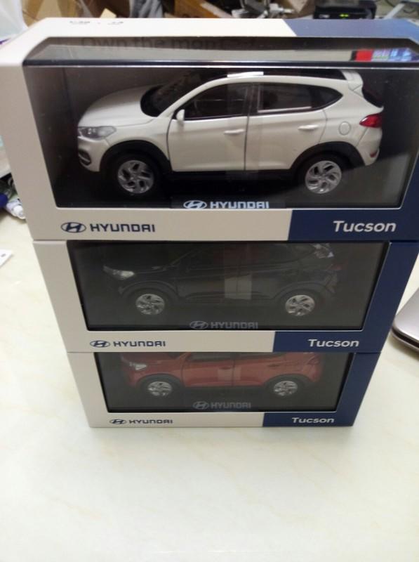 現代2016~17 NEW TUCSON IX TL 1:38模型車 