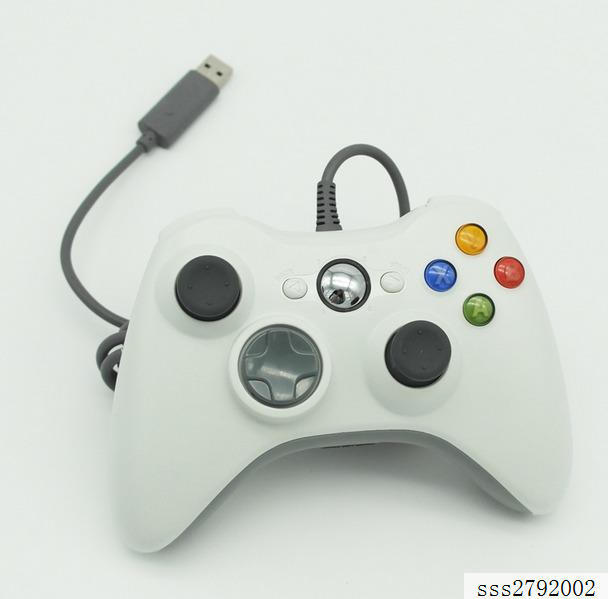 【DS】盒裝Xbox360手把PC遊戲機雙用有線把手控制器手柄搖桿副廠非藍牙★af
