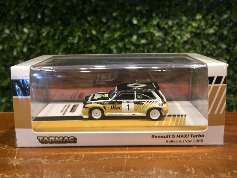 1/64 Tarmac Renault 5 Maxi Turbo Rally T64TL06186RDV01【MGM】