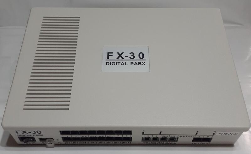 數位通訊~ 萬國FX-30 主機(實裝408) 來電顯示自動語音電話總機CEI 可 