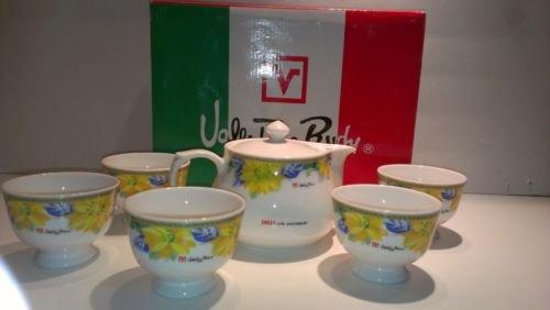 義大利 Valentino Rudy 茶具組 (Tea Set-Tea Pot and Cups w/ B)