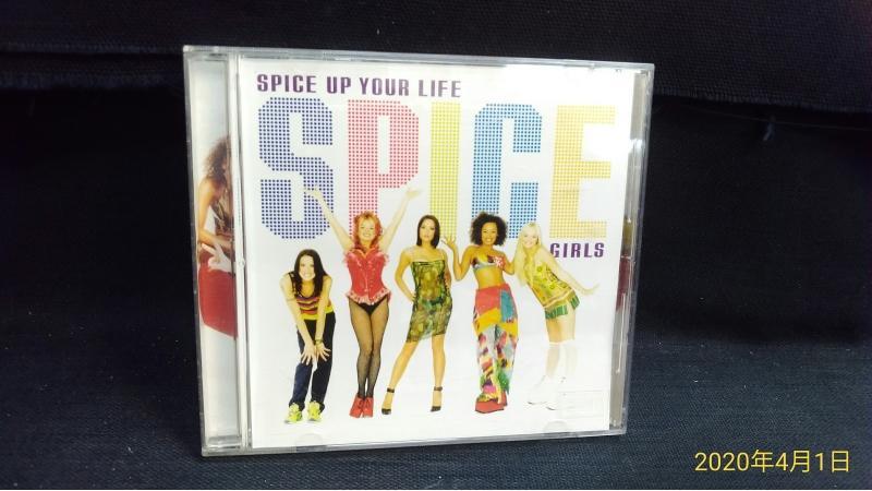 《spice girls。spice up your life(辣妹合唱團)》cd│英國版│微小細紋