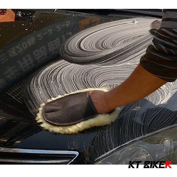 【普龍貢-實體店面】仿羊毛洗車手套 洗車 打蠟 美容