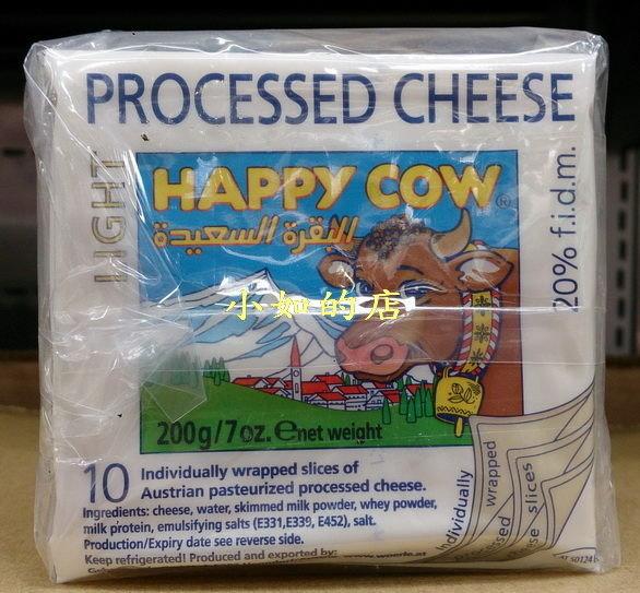 【小如的店】COSTCO好市多代購~HAPPY COW 快樂牛 低脂切片乾酪(每組60片) 134033