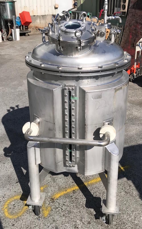 日本進口250公升超厚不銹鋼雙層真空桶/不鏽鋼桶/壓力桶/儲氣桶/真空過濾桶/白鐵桶---食品/化工/真空製程均可用