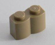 『鐵童玩具』LEGO 樂高 30136-4520257 砂色 沙色 顆粒波形磚 Brick Mod 1x2 Log