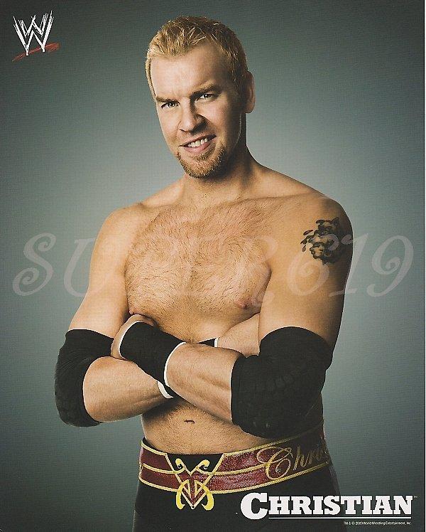 ㊣SUPER619㊣ WWE Christian 8x10 Unsigned Photo 照片