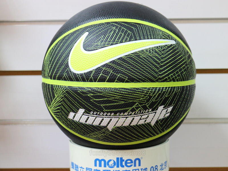 (布丁體育)NIKE 籃球 攻系列 NKI1165044 黑螢黃色 室外專用七號籃球 另賣 molten 斯伯丁 籃球袋
