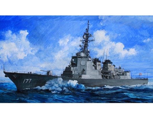 [威逸模型] 小號手 1/350 日本 DDG-177 愛宕 驅逐艦 04536