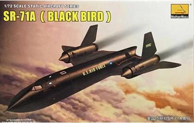【滿千減100元】模型 80201 1/72 美國偵察機SR-71A黑鳥