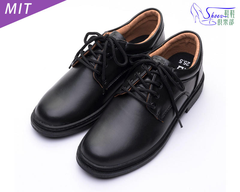 皮鞋【鞋鞋俱樂部】【107-AB9028】Arriba台灣製真皮內裡男皮鞋．黑色