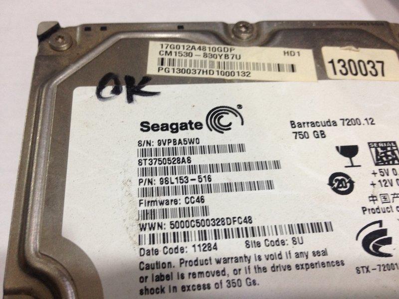 Seagaet ST3750528AS 750G / 16M SATA2 日立 HGST ~1TB 808G 參考 | 露天市集 | 全台最大 ...