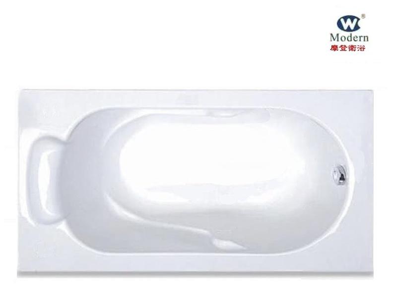 【 老王購物網 】摩登衛浴 SL-5075B 壓克力浴缸  無牆面  浴缸  140x72cm