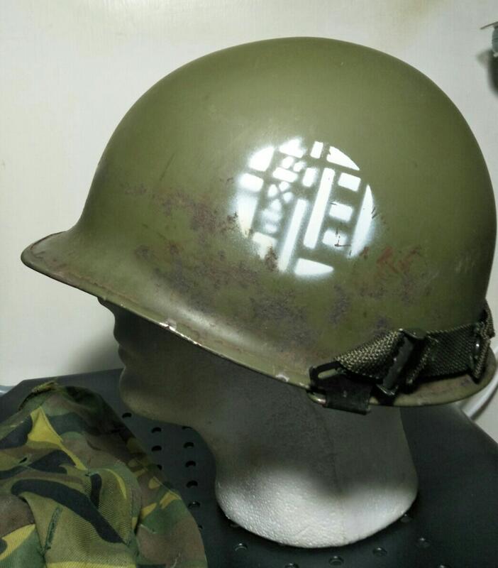 M1鋼盔(軍盔、美軍、國軍、越戰、韓戰)