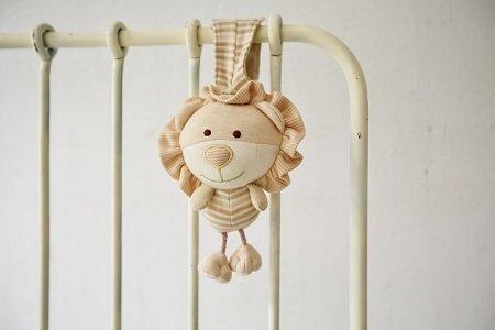 Natural Charm Collection有機棉嬰兒玩具-樂樂音樂鈴(小獅)