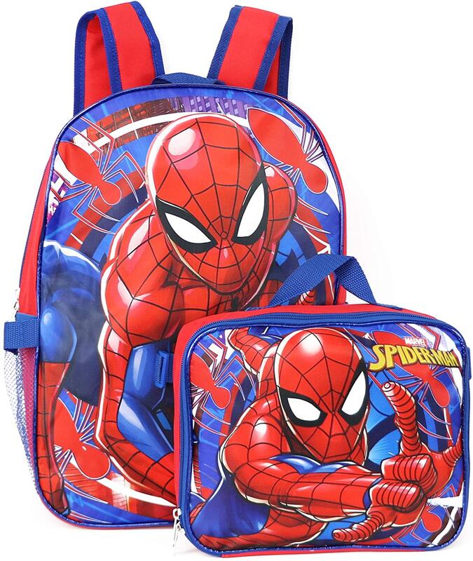 預購 美國 Spiderman Marvel 蜘蛛人 漫威英雄 兒童後背包 旅遊包 書包 午餐袋 生日禮