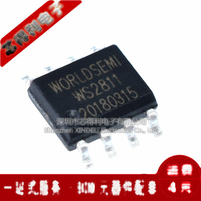 5 Chip IC WS2811S WS2811 SOP-8 Worldsemi - Nuovi, Per LED Indirizzabili - Foto 3