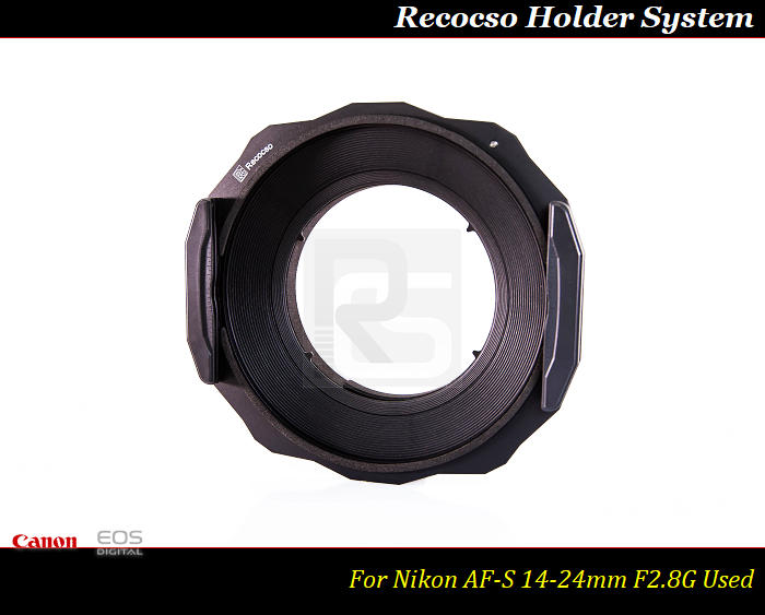 【限量促銷】Recocso 150x170mm 金屬方型支架- 大眼妹 Nikon AF-S 14-24mm F2.8G