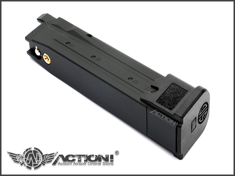 【Action!】補貨中）VFC/SIG AIR - 25發 瓦斯彈匣 (長 黑) SIG P320 M17 M18專用