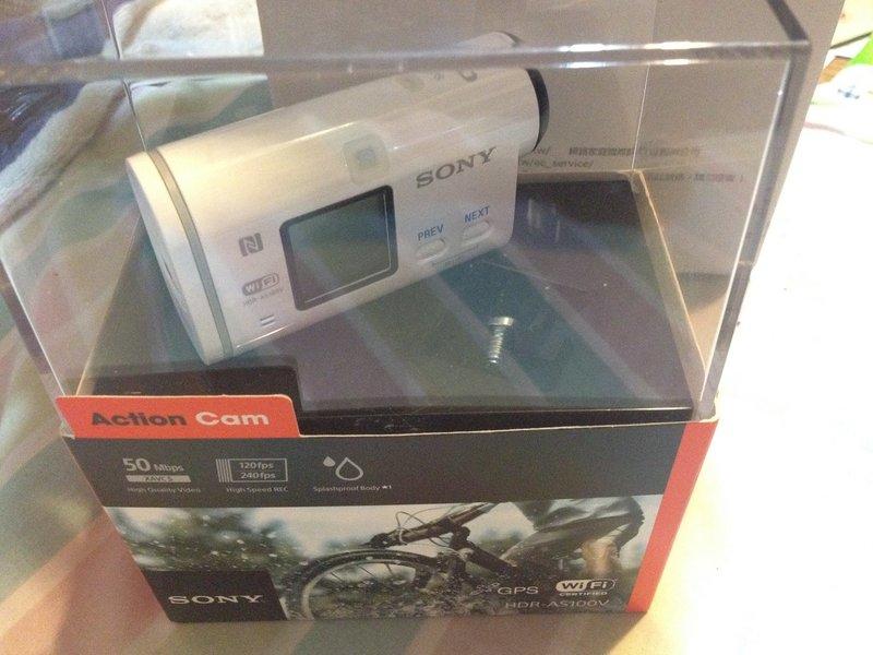 SONY  HDR-AS100V AS100V 極限攝影機 運動攝影機 防水