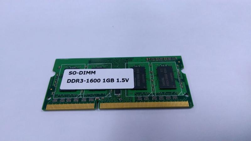 筆記型SO-DIMM-DDR3-1GB-1600  1.5V 1.35V