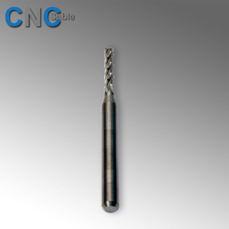 端銑刀2mm/EM-C-2F-02-1/8(適用於複合材料、木材、電路板)