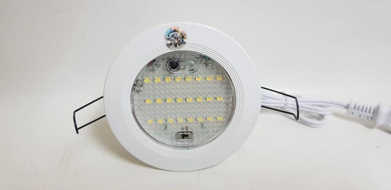 《超便宜消防材料》SH-24S-AS LED嵌入式緊急照明燈 24顆 崁入式 迷你型 消防署認證