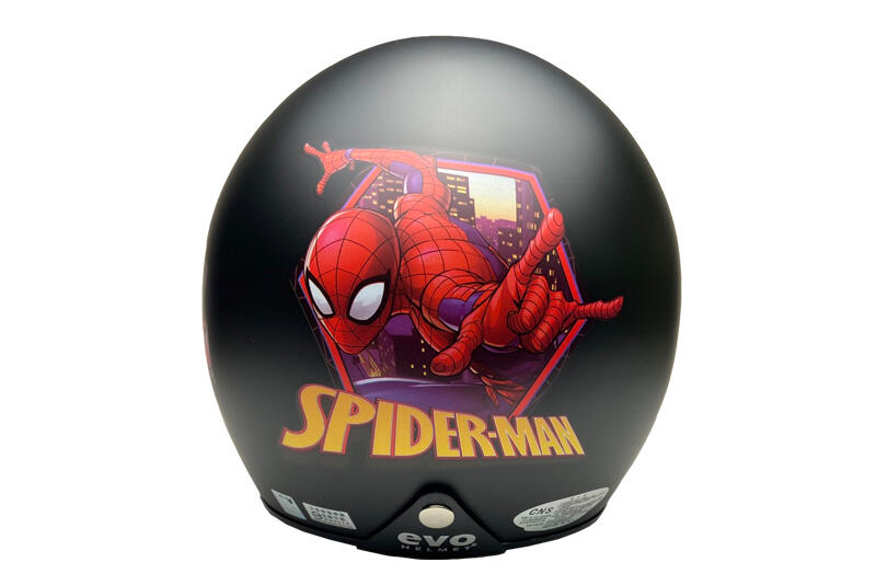 超級英雄限量漫威內墨鏡安全帽加贈防塵袋+魚缸泡泡鏡-蝙蝠俠蜘蛛人