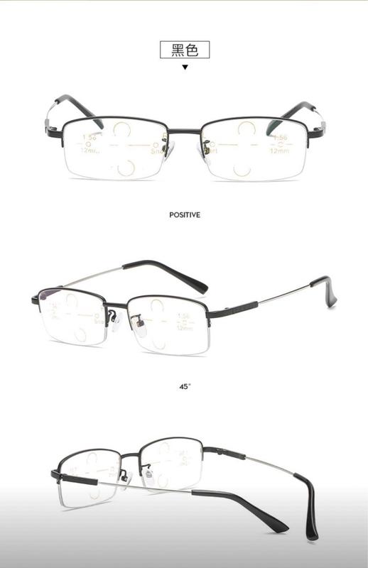 多焦點 老花眼鏡 多焦眼鏡 150度 防藍光