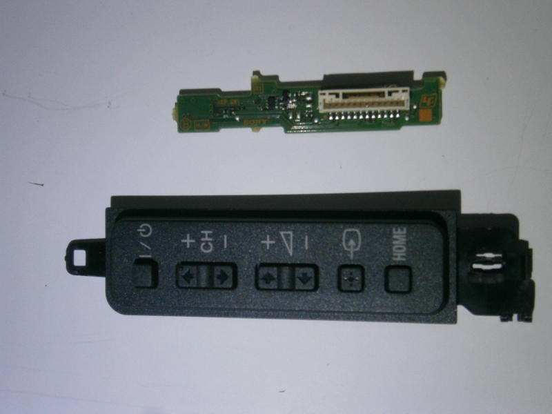 拆機良品 SONY 新力 KDL-40W600B 液晶電視 按鍵+遙控接收板      NO.1