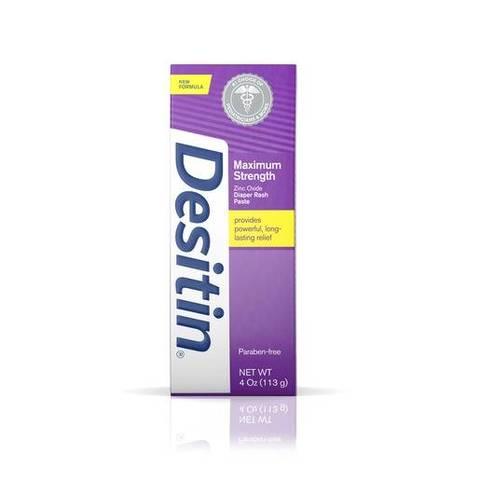 加州代購 -現貨供應Desitin 尿布舒緩乳霜紫盒(一般強效型) 4 oz