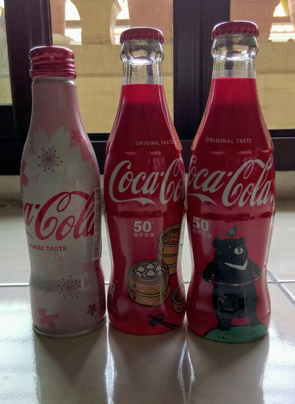 可口可樂 Coca-Cola 2018 日本櫻花版 SAKURA 相伴台灣50周年 紀念版 收藏