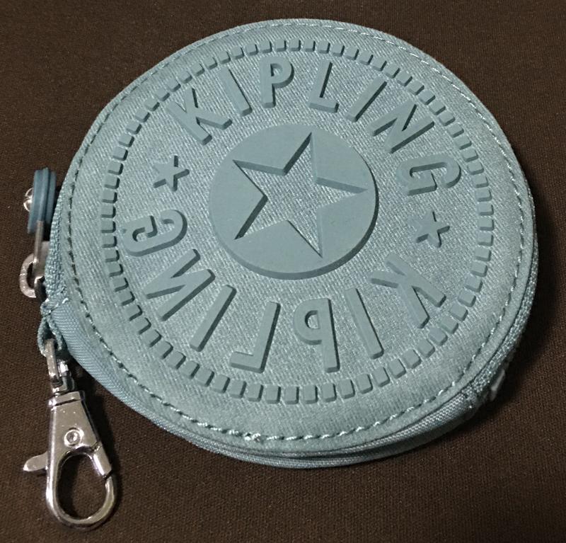 §＊袋袋相傳＊§ 全新 Kipling Marguerite Coin Purse-水藍色-分享價-980元!!