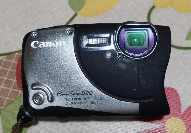 Canon PowerShot D20三防數位相機