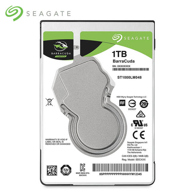 Seagate 希捷 BarraCuda 新梭魚 1TB 2.5吋 SATA介面 硬碟 ST1000LM048