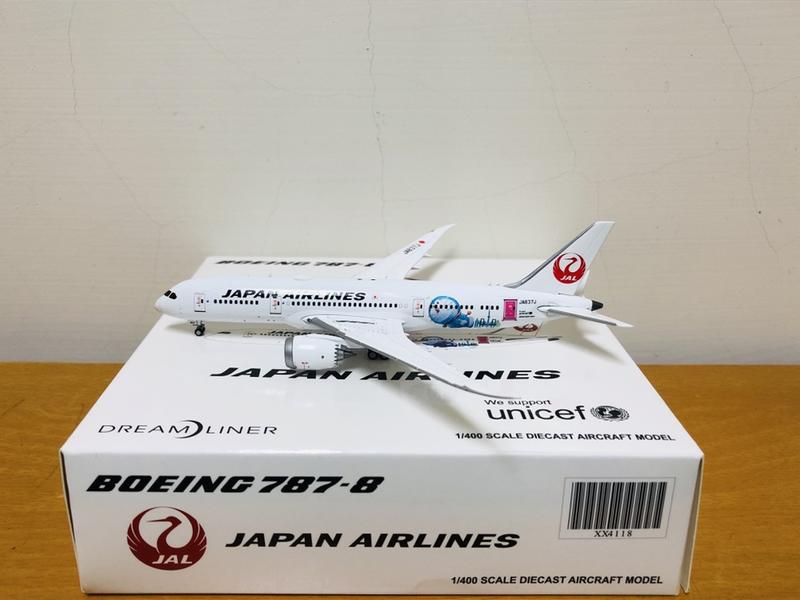 JC Wings 1/400 JAL 日本航空 哆啦A夢任意門 Boeing 787-8 JA844J  XX4118