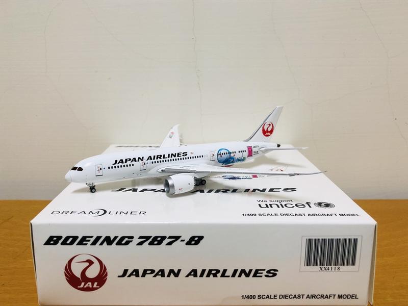 JC Wings 1/400 JAL 日本航空哆啦A夢任意門Boeing 787-8 JA844J XX4118