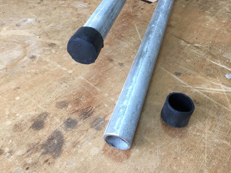 [丸木工坊] 6吋水管夾橡膠套 圓外套 安全配件 鐵管夾 6分管專用