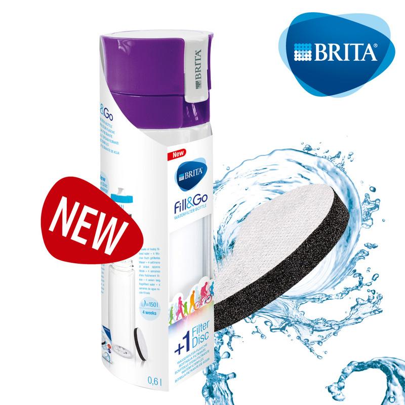 《五星吉》全新未拆 新款 BRITA Fill&Go 隨身濾水瓶 (紫色) 可優惠加購濾芯一組298 台中