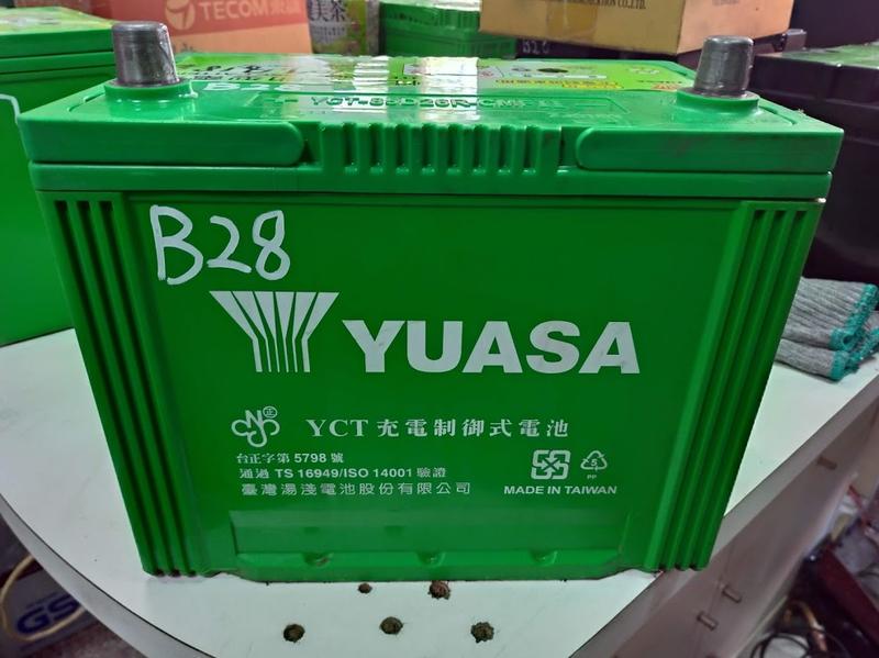 107年8月安裝 YUASA湯淺電池 85D26R (80D26R加強版)110-5 GT80D