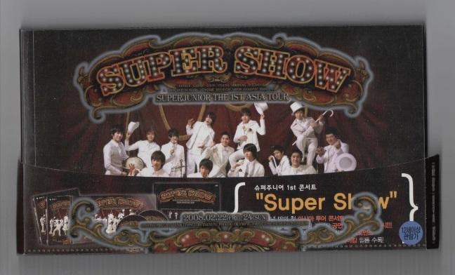 【DVD】SUPER JUNIOR SHOW 韓版 SJ M KRY D&E
